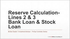 Reserve Calc Bank and Stock Loan
